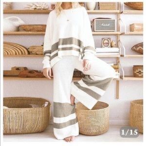 Matching two piece loungewear set